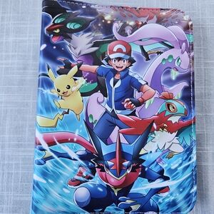 Pokemon Trading Card Binder - Blue and Red